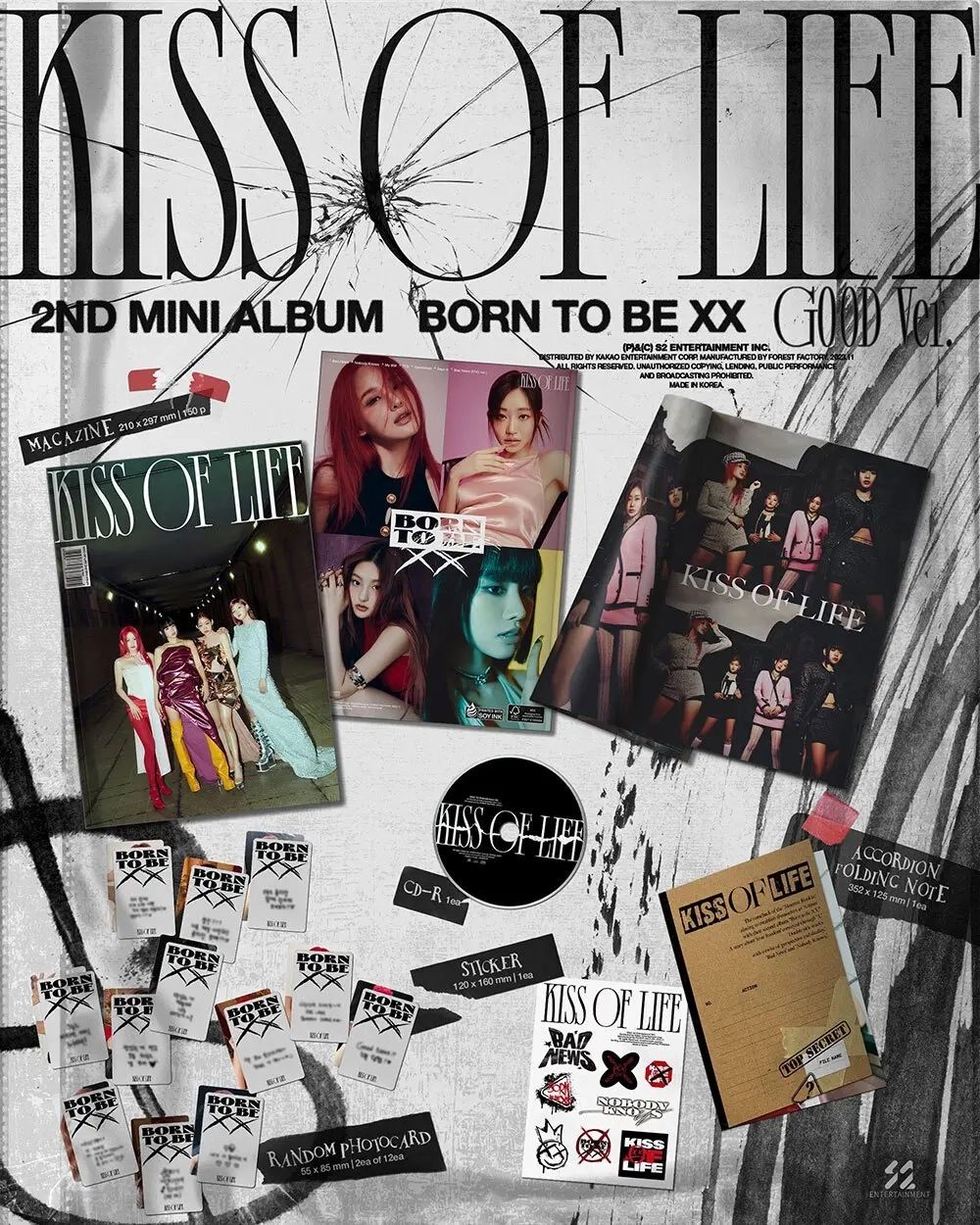 Альбом KISS OF LIFE - Born to be XX