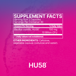 HU58 ™ 60 капсул Microbiome Labs