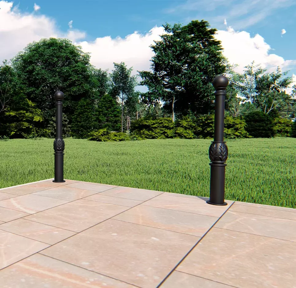 Антипарковочный тротуарный столбик, арт 12602