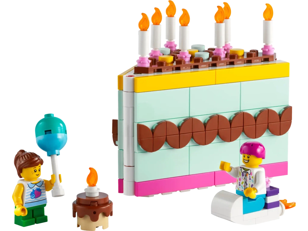 Конструктор LEGO 40641 Торт на день рождения