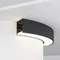 Радиусный профиль 35x35 D320мм 1/4 круга черный Led Strip alm-3535r-b-d-90°-0.3m