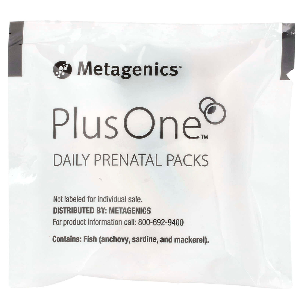 Metagenics, Plus One®, комплекс для беременных, для ежедневного приёма, 30 пакетиков