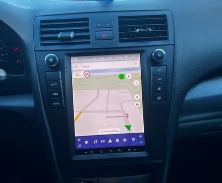 Магнитола для Toyota Camry 40 2006-2011 (климат, черная) - Teyes TPRO 2 DS экран 9.7" в стиле "Тесла" на Android 10, ТОП процессор, 4G SIM-слот