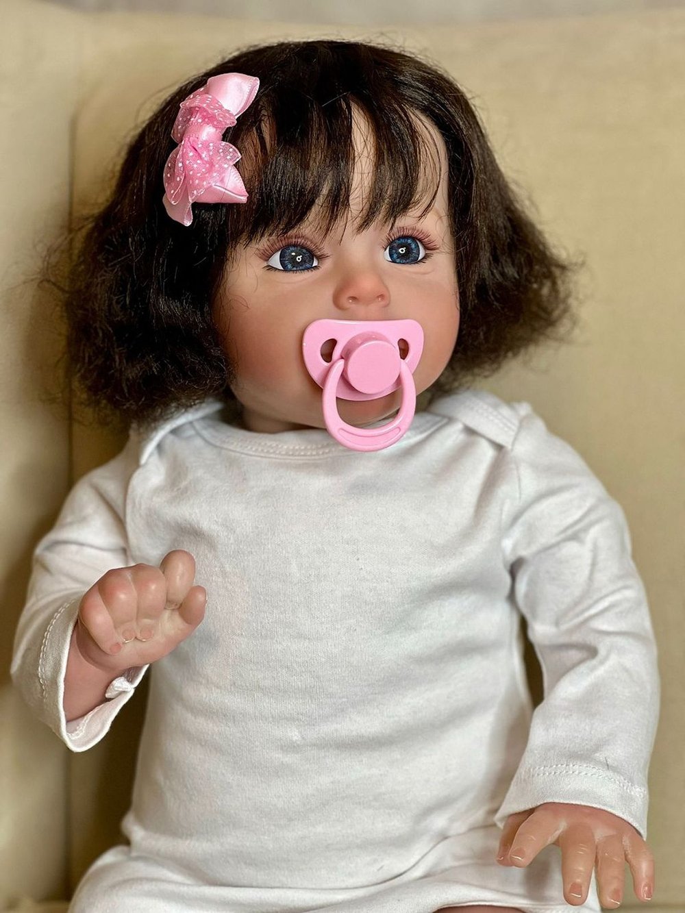 Кукла Реборн мягконабивная 60см в пакете (FA-234)