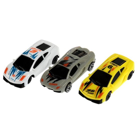 Автотрек петля 360, 3 машинки, кор.41,5*25,6*4,5см ТЕХНОДРАЙВ