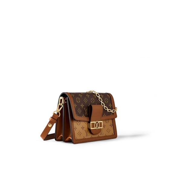 Сумка Louis Vuitton Dauphine коричневый