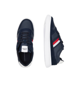 Кожаные кроссовки Tommy Hilfiger - темно-синий(FM0FM04889)