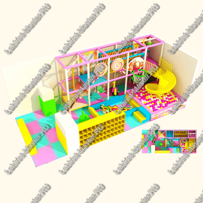 Детский игровой лабиринт «Солнечный лучик»