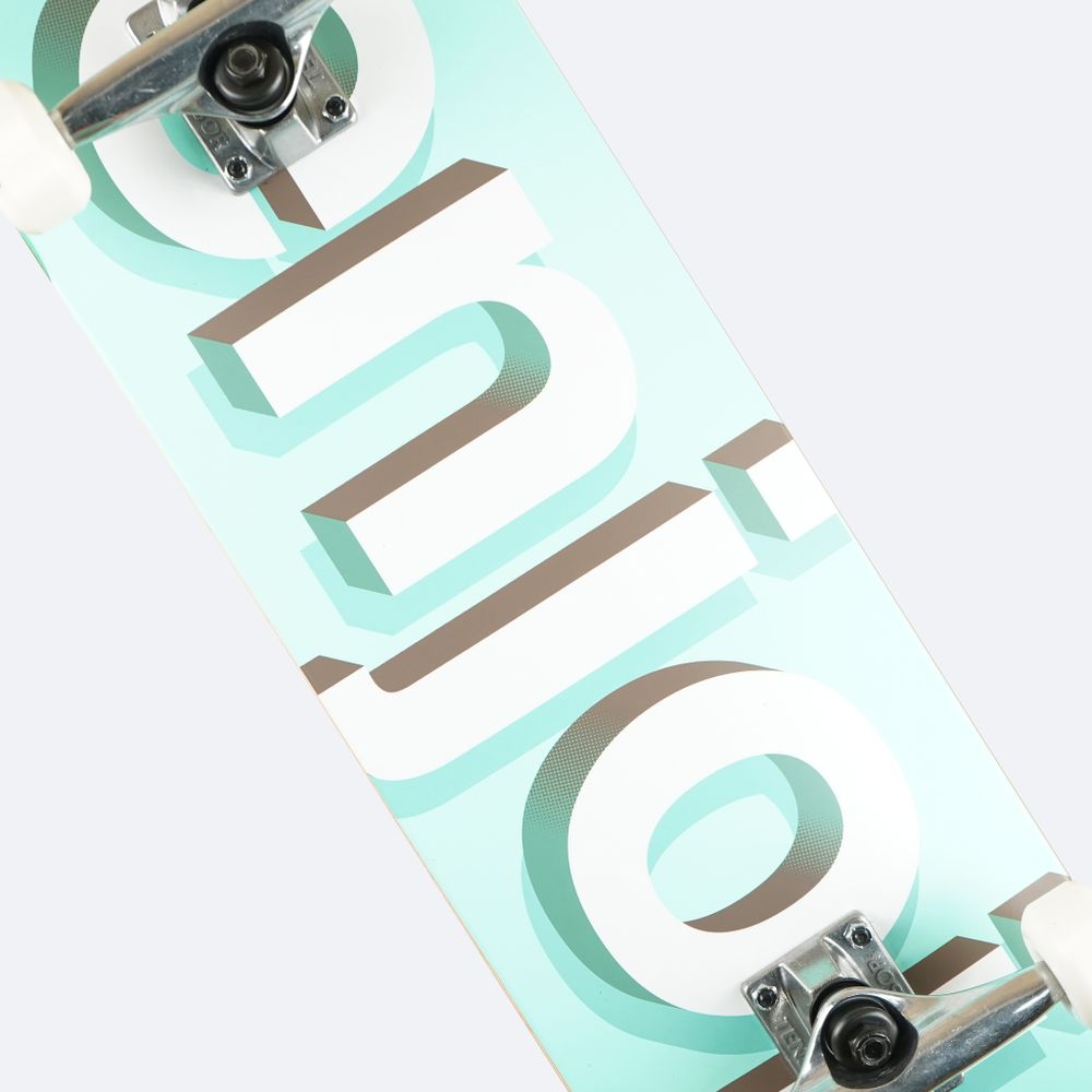 Скейтборд в сборе Enjoi Helvetica Neue FP Aqua