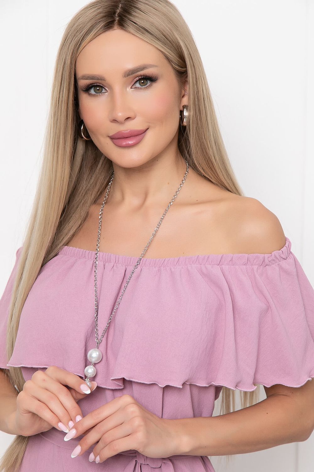 Платье "Линда" (лилас) П6713 LT Collection (Акция)