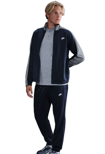 Men's Спортивный костюм Nike Sportswear Club - obsidian/smoke grey/white/white