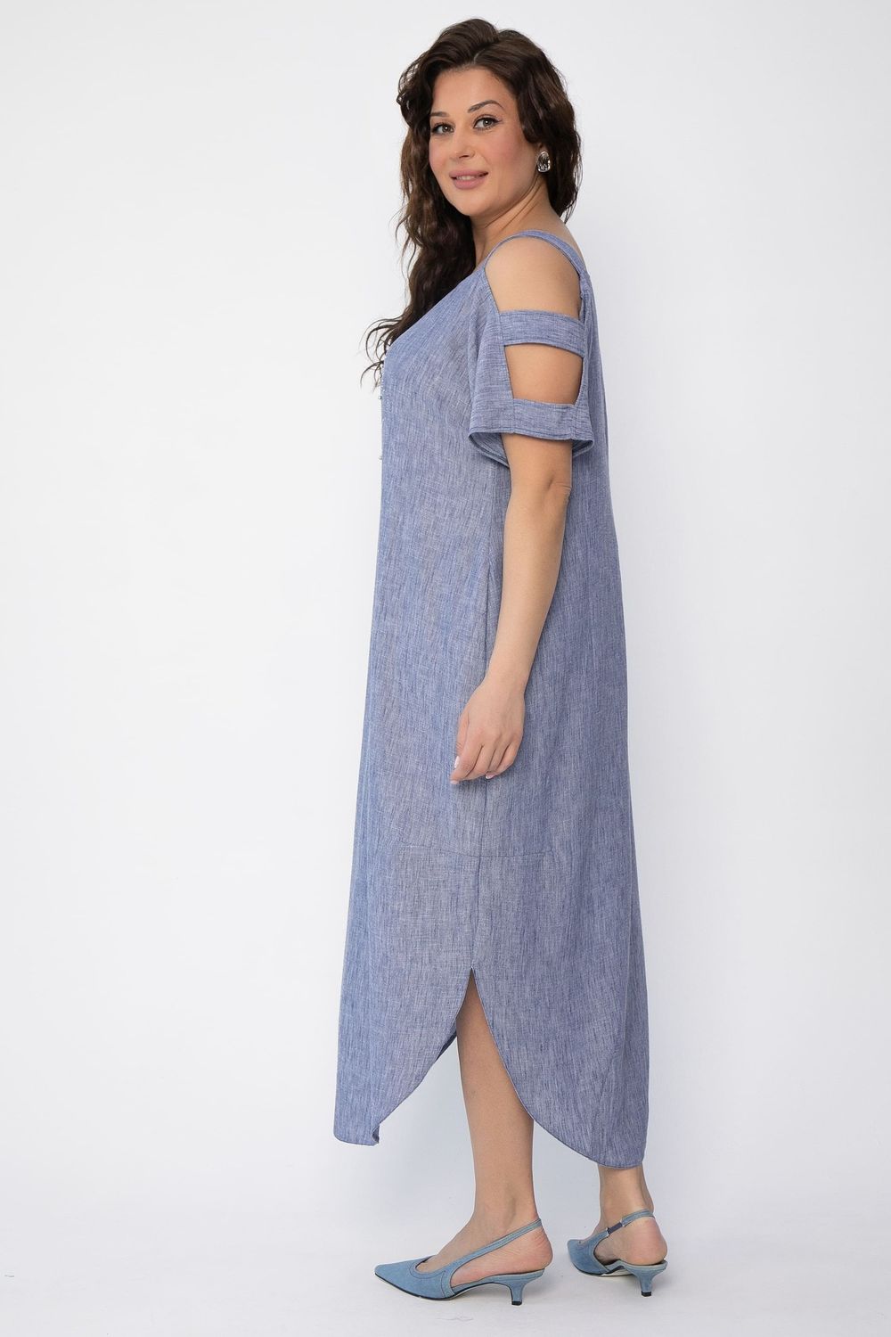 Платье В отпуск (джинс) П13707-8М LT Collection