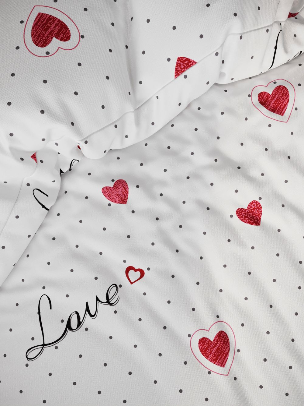 Пододеяльник Сказка "Love" евро 200х215 см