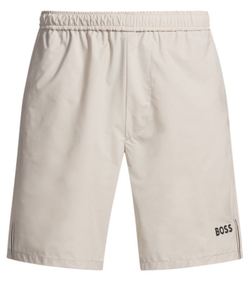 Теннисные шорты BOSS Technical Tennis 9" - Beige
