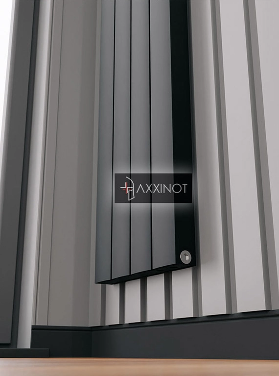 Axxinot Barkas V 400 - алюминиевый радиатор высотой 430 мм