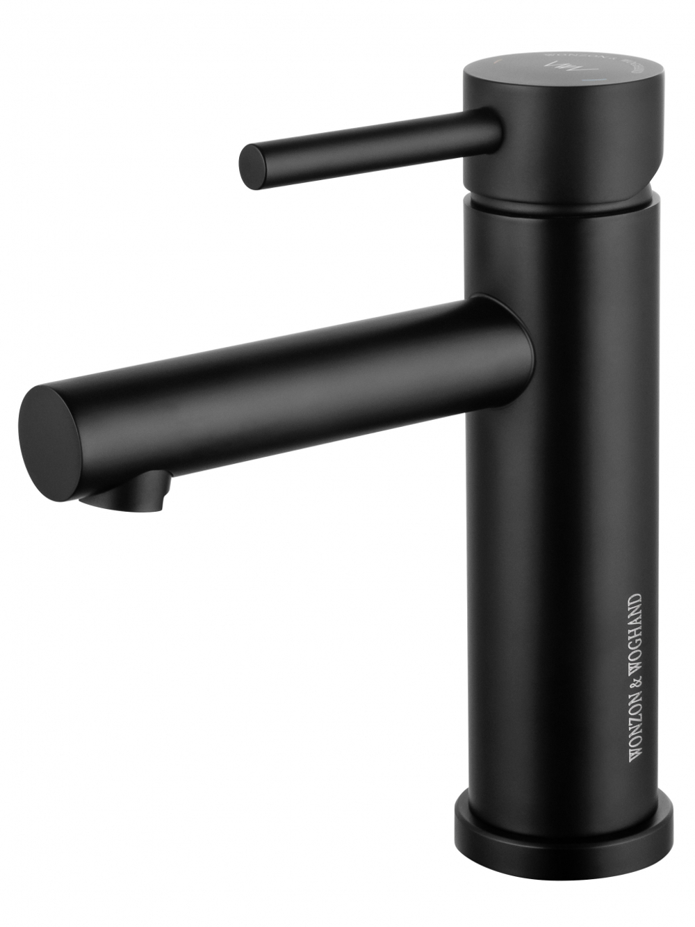 Смеситель для раковины WONZON & WOGHAND, Черный матовый (WW-H9089-MB)
