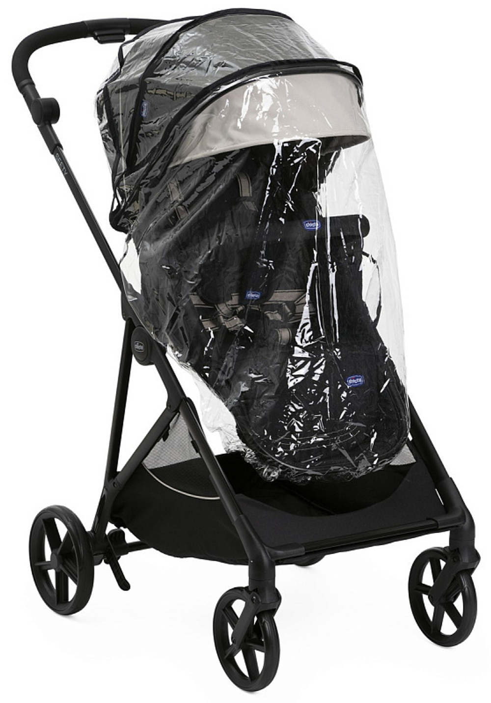 Коляска Chicco Seety 2 в 1 Etna Black