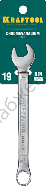 KRAFTOOL 19 мм, комбинированный гаечный ключ (27079-19)