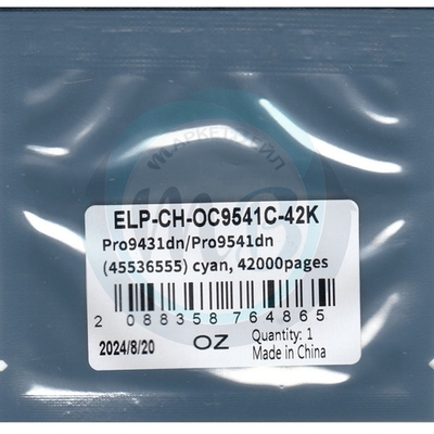 Чип для OKI Pro9431dn/Pro9541dn (45536555) Cyan, 42K (ELP Imaging®)