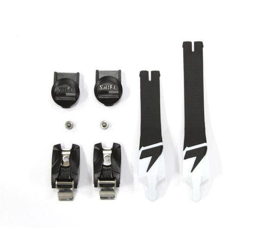 Стрепы к мотоботам Shift White Boot Strap/Strap Pass/Buckle Kit