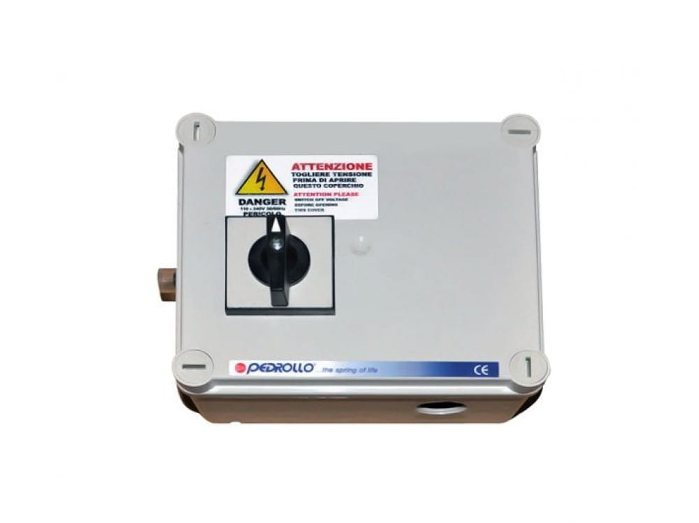 Пульт управления PEDROLLO QEM 100 (0,75кВт/230В)(для 4-дюймовых погружных электронасосов)
