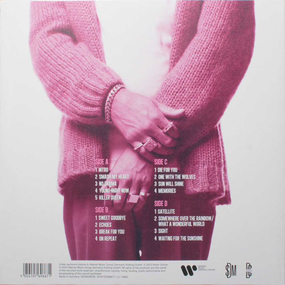 Robin Schulz / Pink (Clear Vinyl)(2LP)