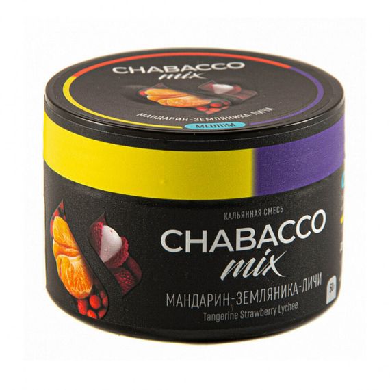Chabacco Mix MEDIUM - Tangerine Strawberry Lychee (50г)