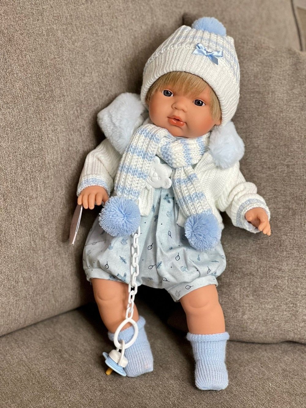 Кукла Llorens мягконабивная 38см Sasha (38567)