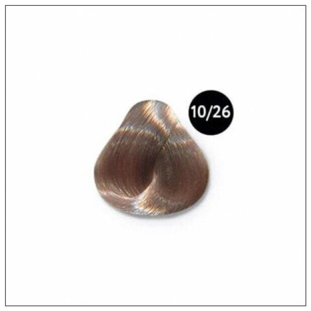 OLLIN SILK TOUCH 10/26 светлый блондин розовый 60мл Безаммиачный стойкий краситель для волос