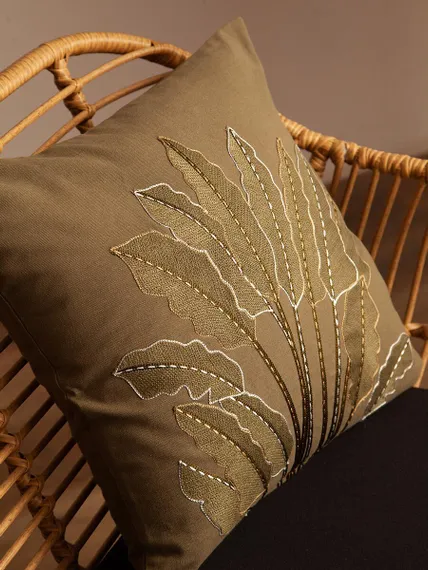 Чехол на подушку savanna leaf из коллекции ethnic