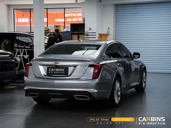 Carbins Color PPF GT Silver CP 02S серебро серая цветная полиуретановая защитная антигравийная пленка