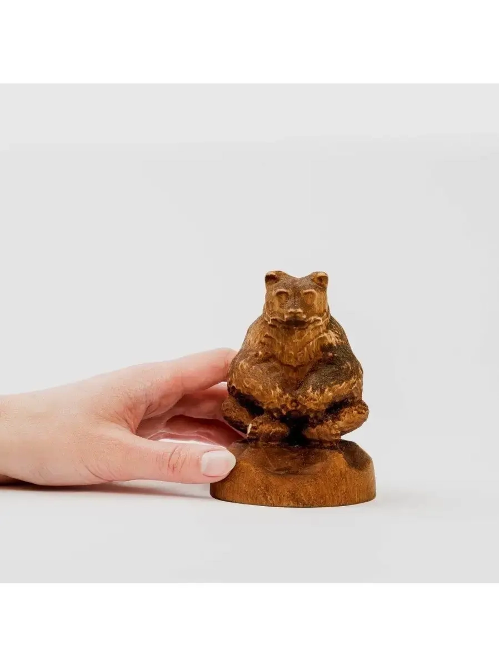 Статуэтка "Медведь" из дерева