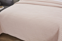 Покрывало 160х220 и наволочка 50x70 Sofi De MarkO Фрида розовое