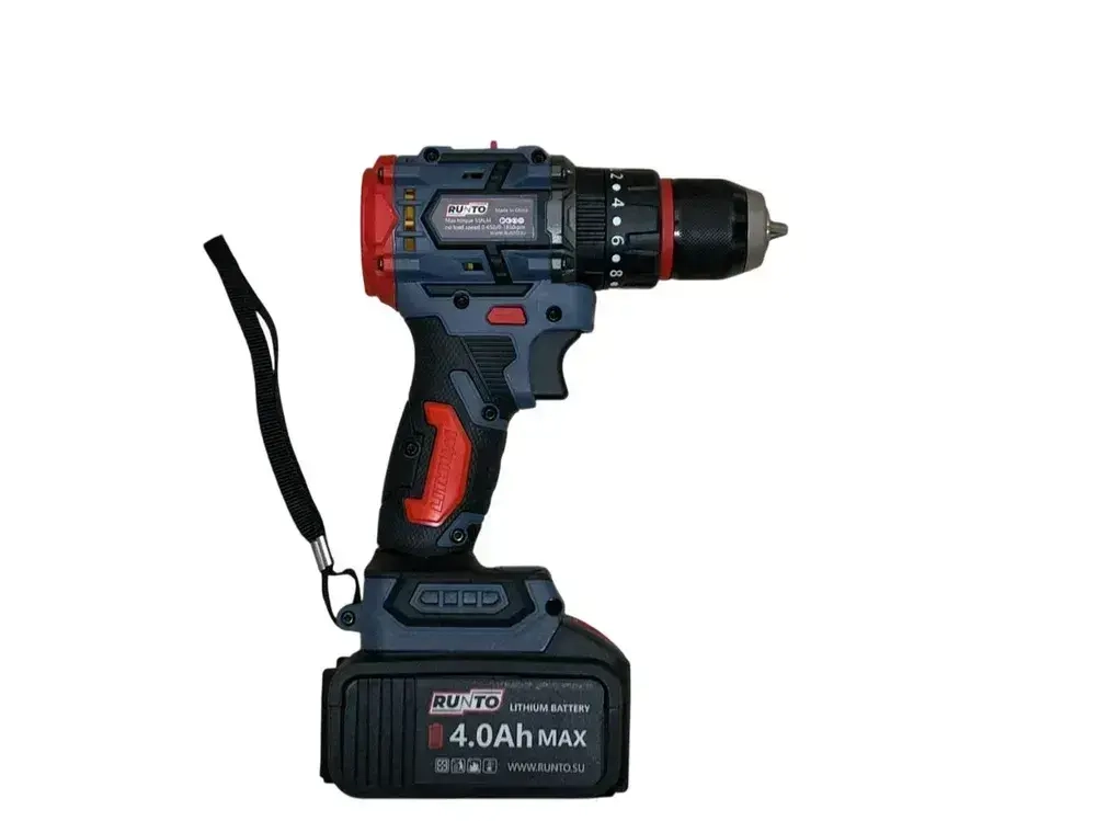 Дрель-шуруповерт, 21 В, 55 Нм, 2 АКБ