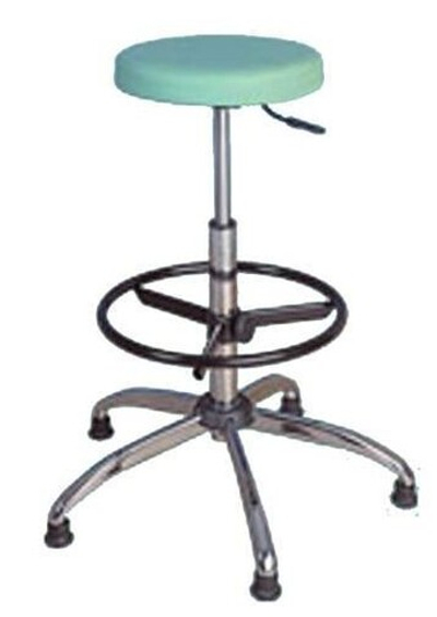 Табурет газ-лифт с опорой для ног