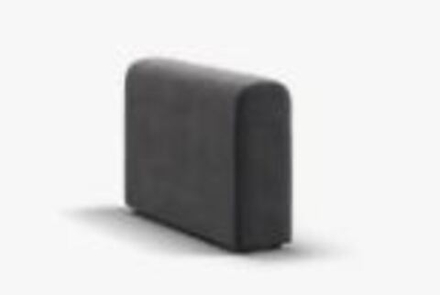 Ричмонд Модуль подлокотник 2 шт. Велюр Монолит серый