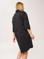 Платье-рубашка с карманами