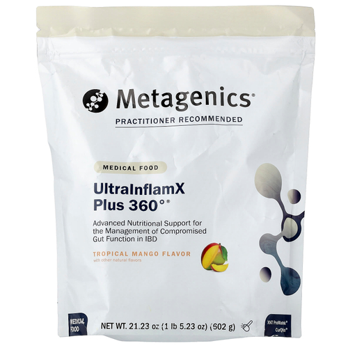 Metagenics, UltraInflamX Plus 360°®, тропическое манго, 602 г (21,23 унции)