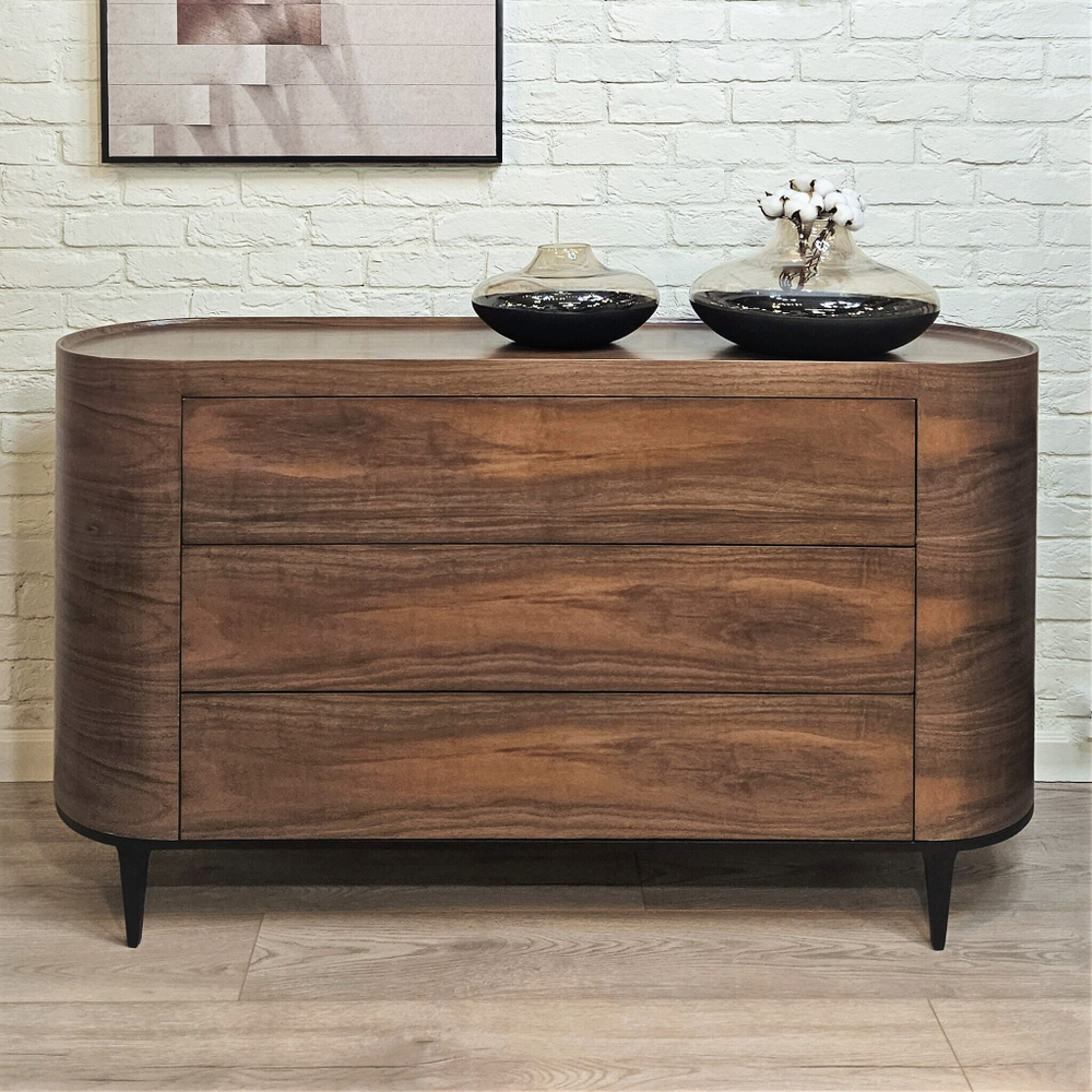 Комод с 3 ящиками Gentleman орех