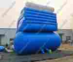 Большой надувной батут-горка "Волна - 2" 12*7*9 м