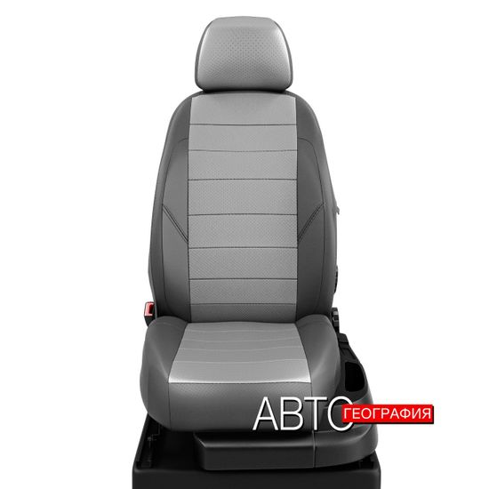 Чехлы на сиденья Chevrolet Captiva рестайлинг (2013-2016) из экокожи