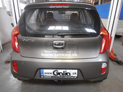 Фаркоп оцинкованный Galia K036A для Kia Picanto 2011-(паспорт и сертификат в комплекте)(без электрики)