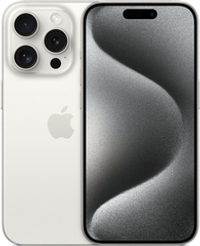 Apple iPhone 15 Pro 128 Гб Белый титан (White Titanium) MTU83 Смартфон