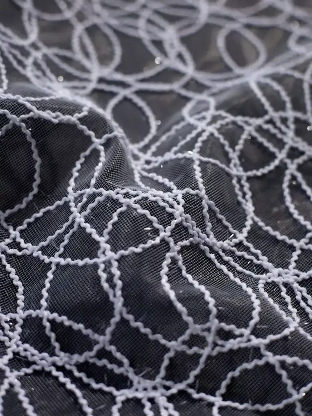 Тюль в спальню гостиную белый 400х270