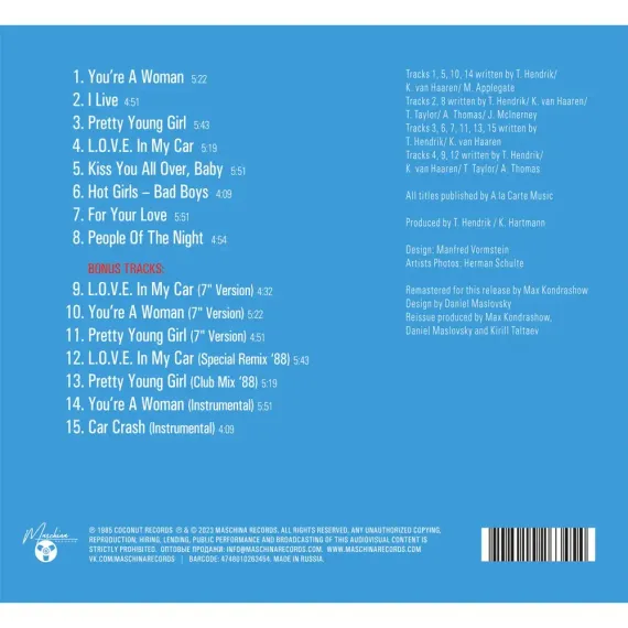 Bad Boys Blue — Hot Girls, Bad Boys CD