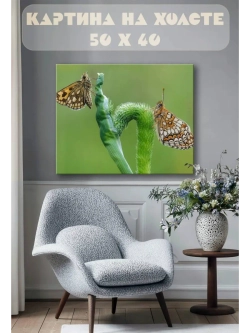 Картина на стену 40 X 50 Бабочки