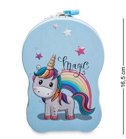 BX- 33 Металлическая копилка «Единорог»