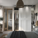 Шкаф-купе - IKEA PAX/GRIMO/ПАКС/ГРИМО ИКЕА, 200x66x236 см, белый