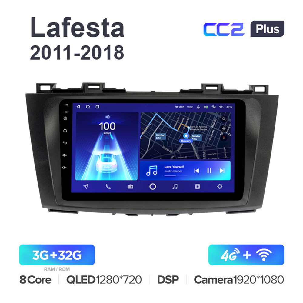 Teyes CC2 Plus 9"для Nissan Lafesta 2011-2018