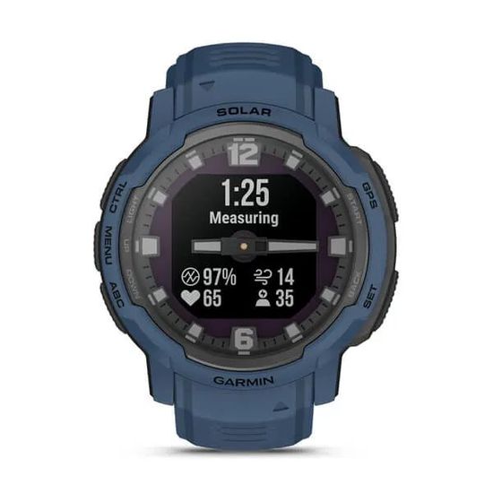 Умные часы Garmin Instinct Crossover Solar синий